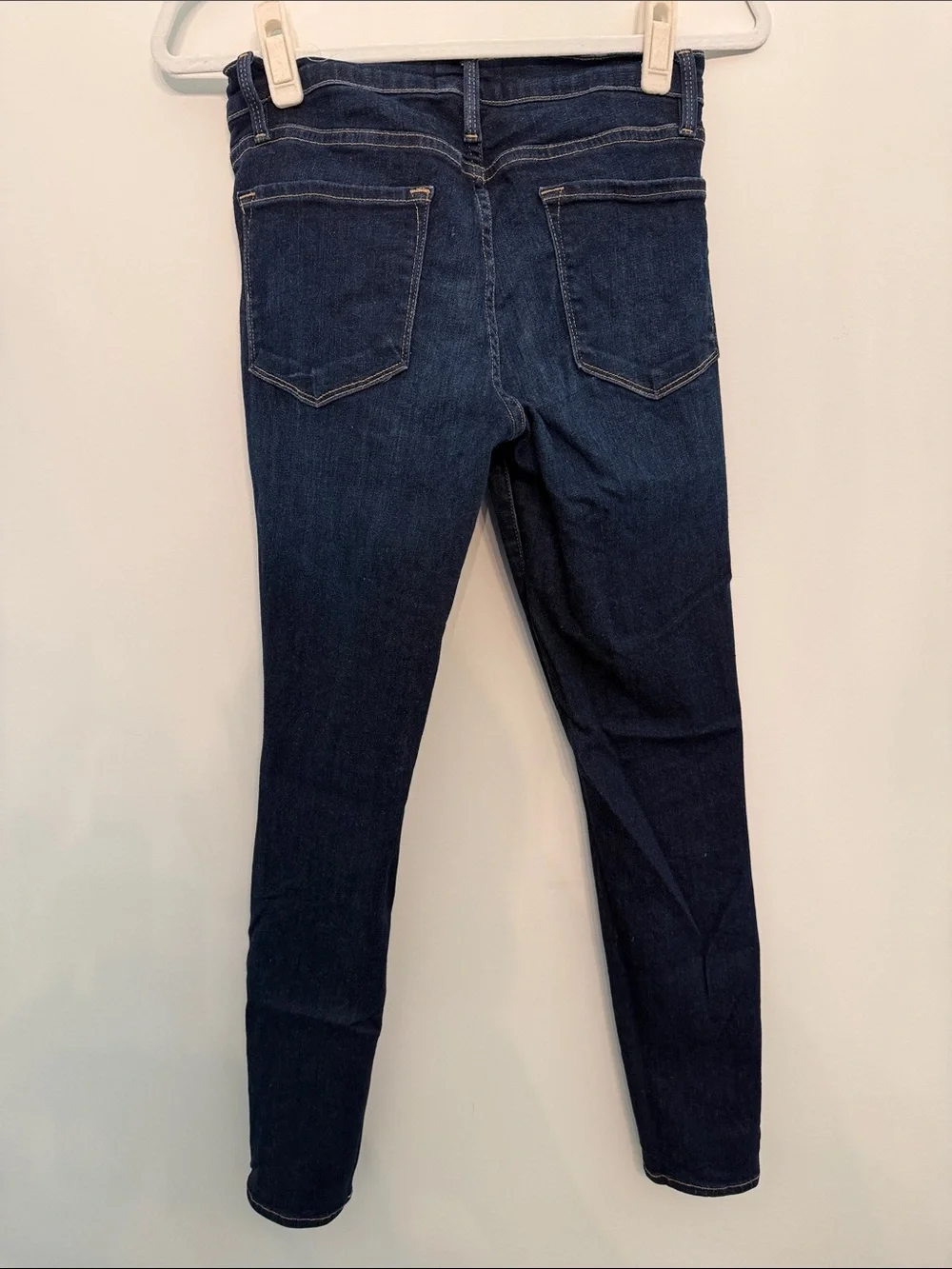 Frame Denim Deep Indigo Skinny Jeans - Women's